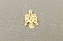 Pendentif Falco aigle amérindien doré pour cabochon navette 8x4 mm